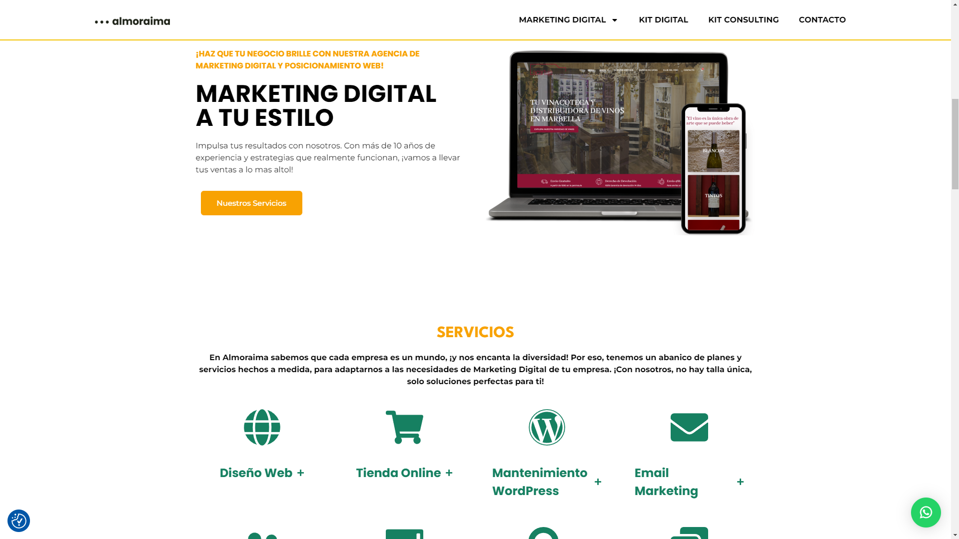 Agencia de Marketing Digital Almoraima Soluciones