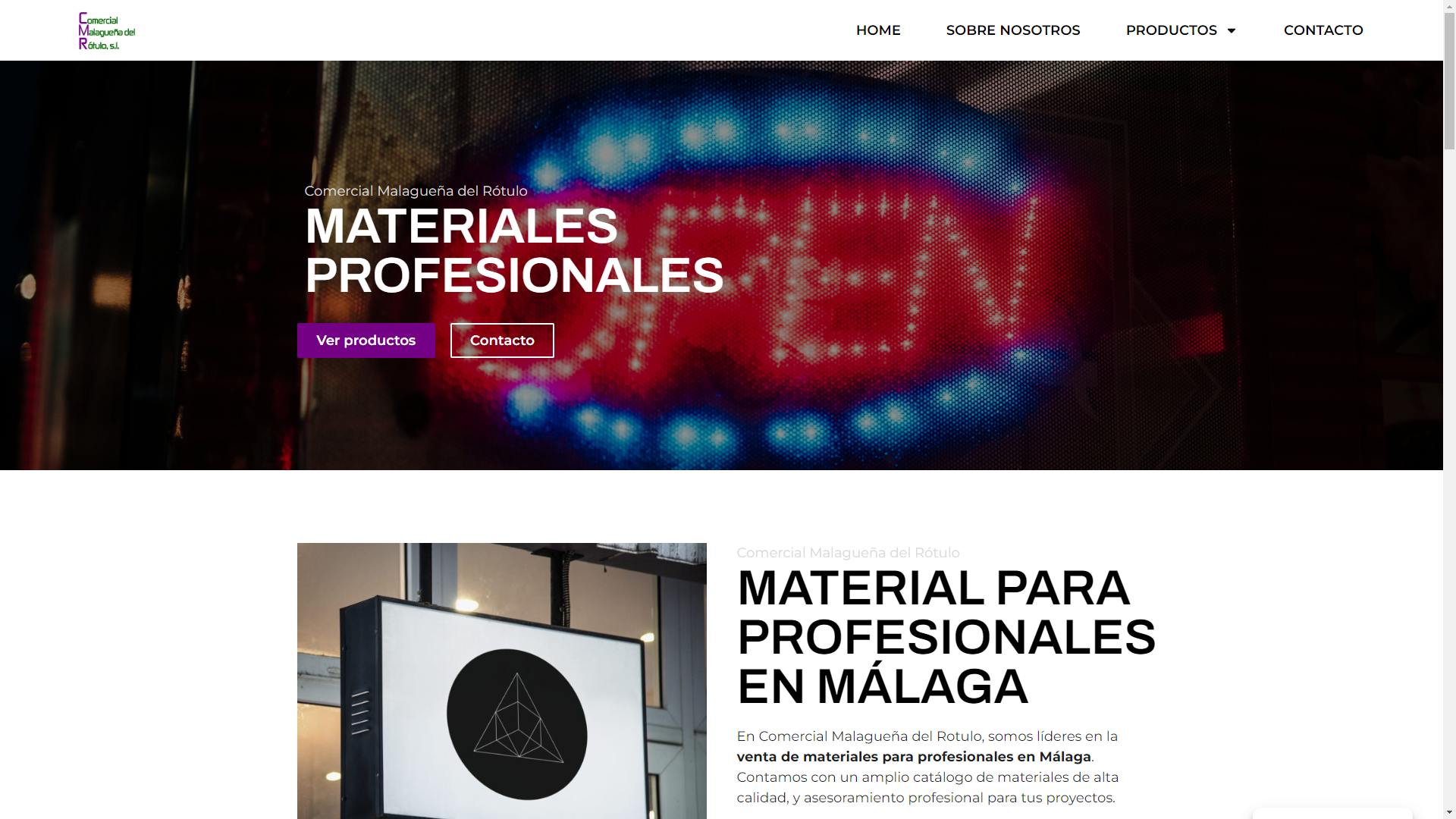 Comercial Malagueña del Rótulo